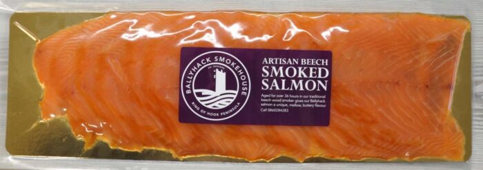 Ballyhack Smokehouse Artisan Beech Smoked Salmon (Approx 300g)