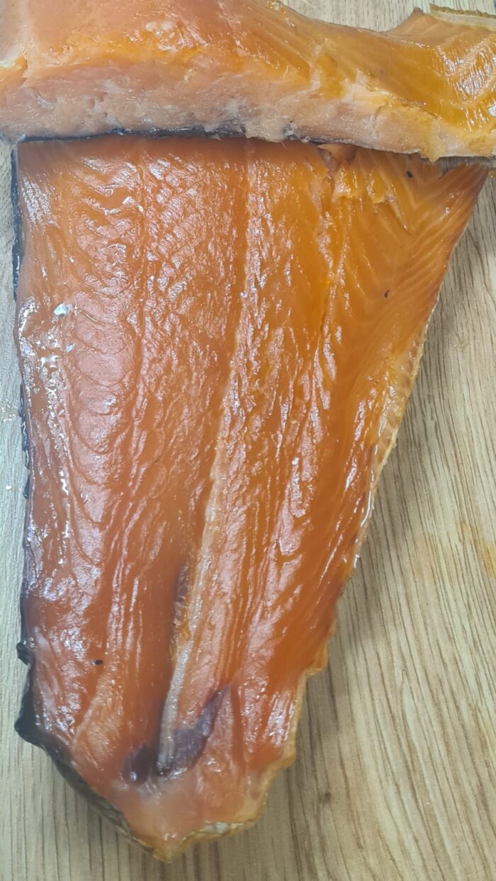 Barbecued Beech Smoked Salmon 500g